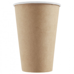 HB90-530-101698 Disposable paper cup kraft 16 oz (400 ml)
