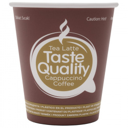 HB80-280-100563 Disposable paper cup "Taste Quality" 8 oz (250 ml)